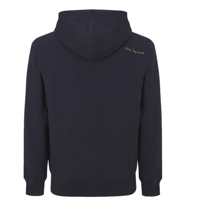 Sweater Hooded Zip Offsquare logo op de borst achterkant